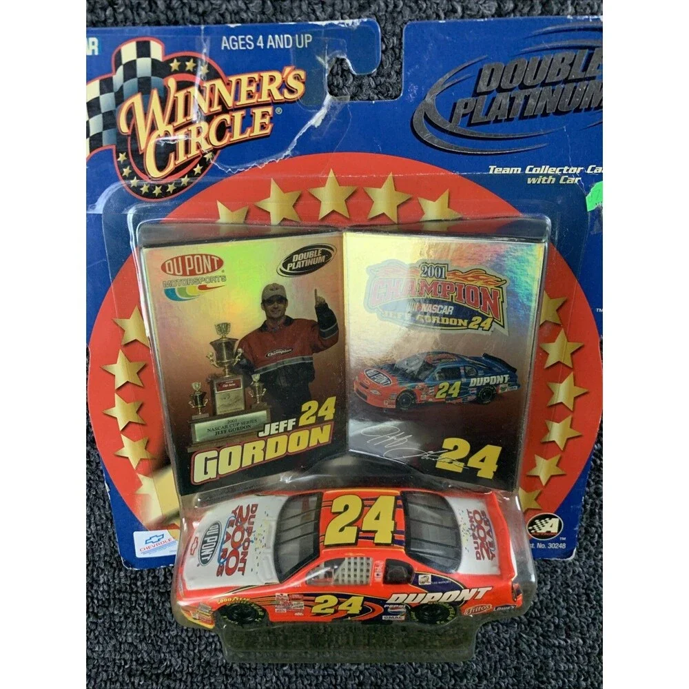 Action NASCAR Jeff Gordon Dupont #24 Diecast 1:43 Winners Circle Dbl Platinum